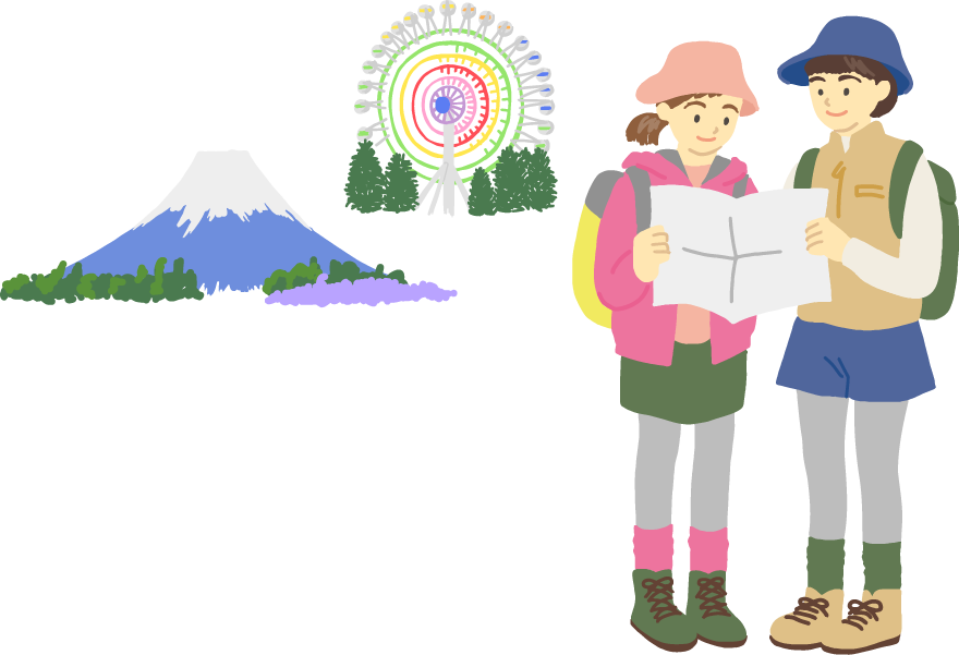 メリット2自然が豊かでレジャースポットも充実！