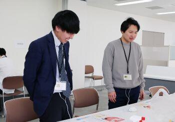 生理痛体験研修を実施の様子2