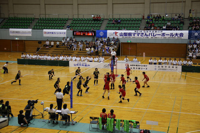 第21回 山梨中央銀行杯山梨県ママさんバレーボール大会