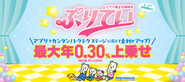 「ぷりてい」デビューキャンペーン