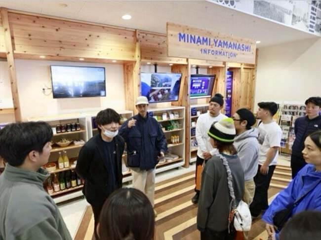 「南山梨」エリア 誘客図る　道の駅拠点、県など魅力発信ツアー