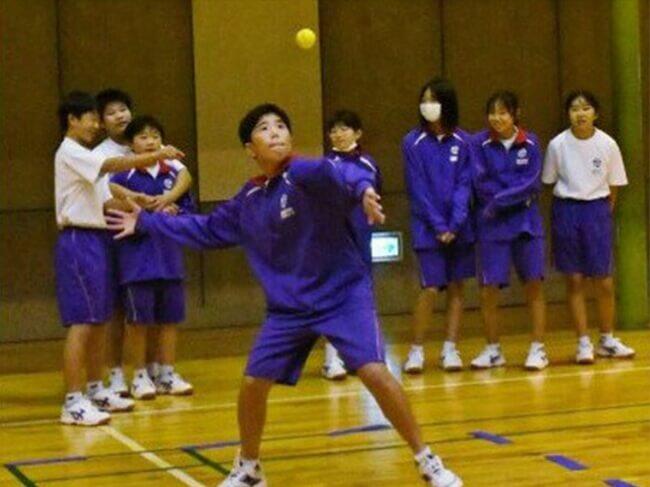 「ベースボール５」勝沼中生がプレー