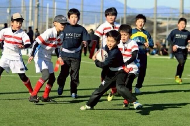 タグラグビー４部門 小中学生２００人が熱戦 甲府でＡｕｄｉ山梨杯