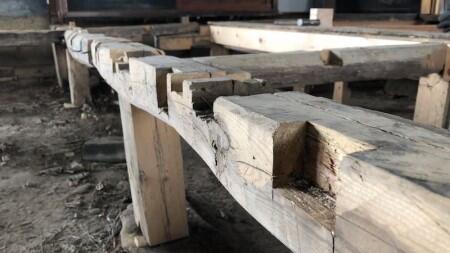 そのまた昔に再利用された大引