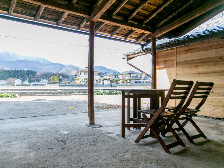 開放感たっぷりのテラス