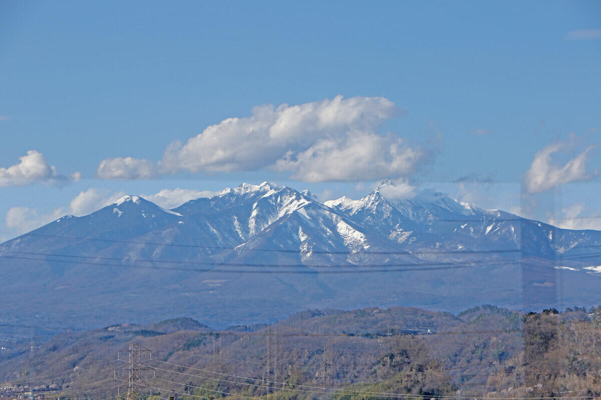 韮崎大村美術館からの眺め