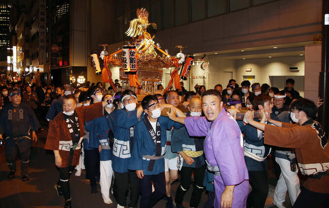 日本三大祭りの一つ　「神田祭」