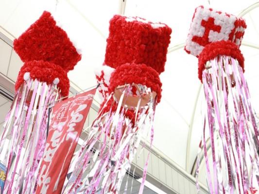 山梨の夏の風物詩　甲府中心街「七夕祭り」（Summer tradition of Kofu City "Tanabata Festival"）