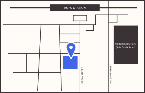 甲府駅から徒歩4分山梨中央銀行初の未来型複合店舗